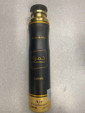 Lattafa Khamrah Air Freshener - Black & Gold